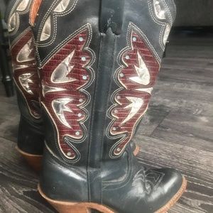 True Vintage Miss Capezio Cowboy Boots 6